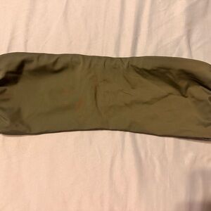 Olive Green Bandeau Top